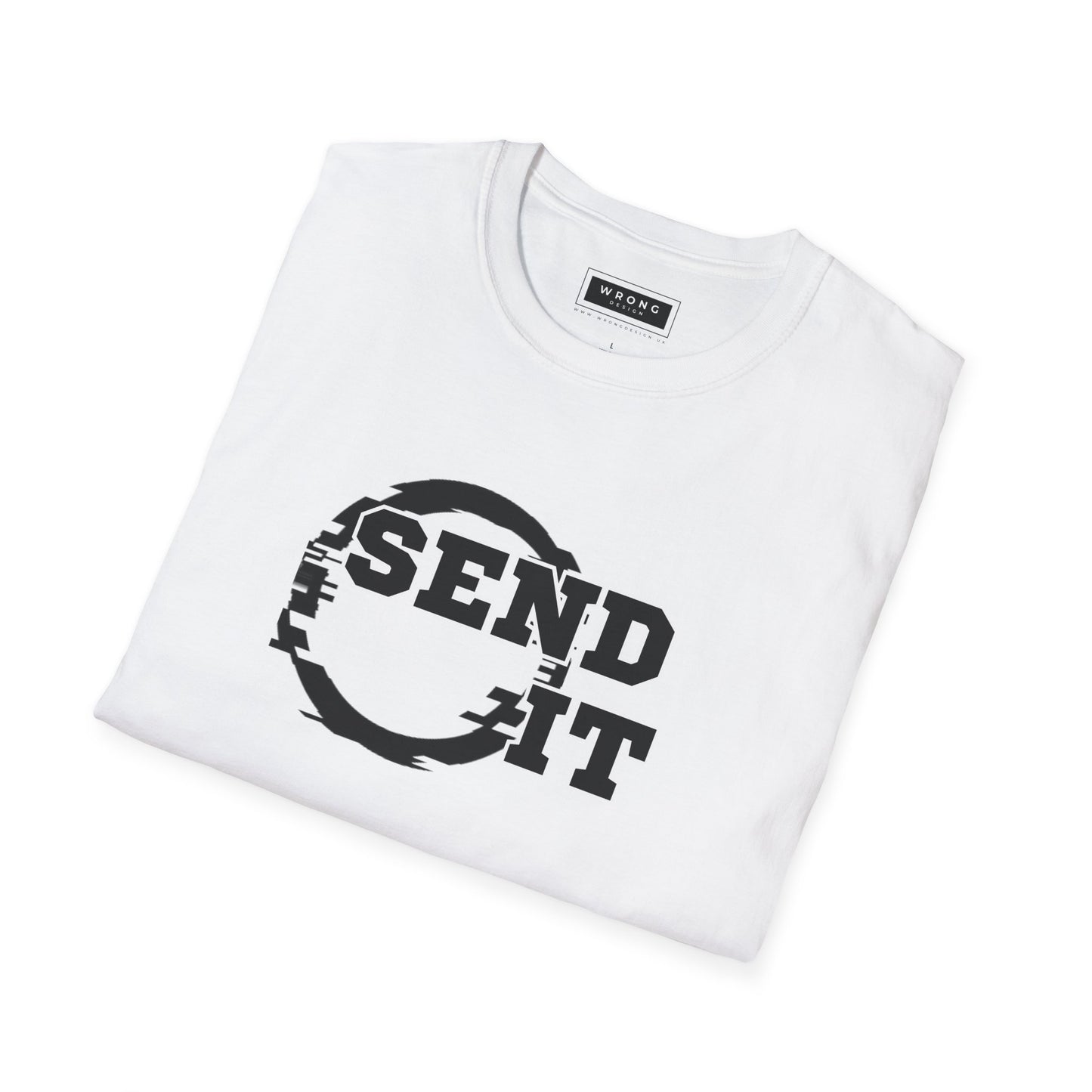 SEND IT Circle Graphic T-Shirt