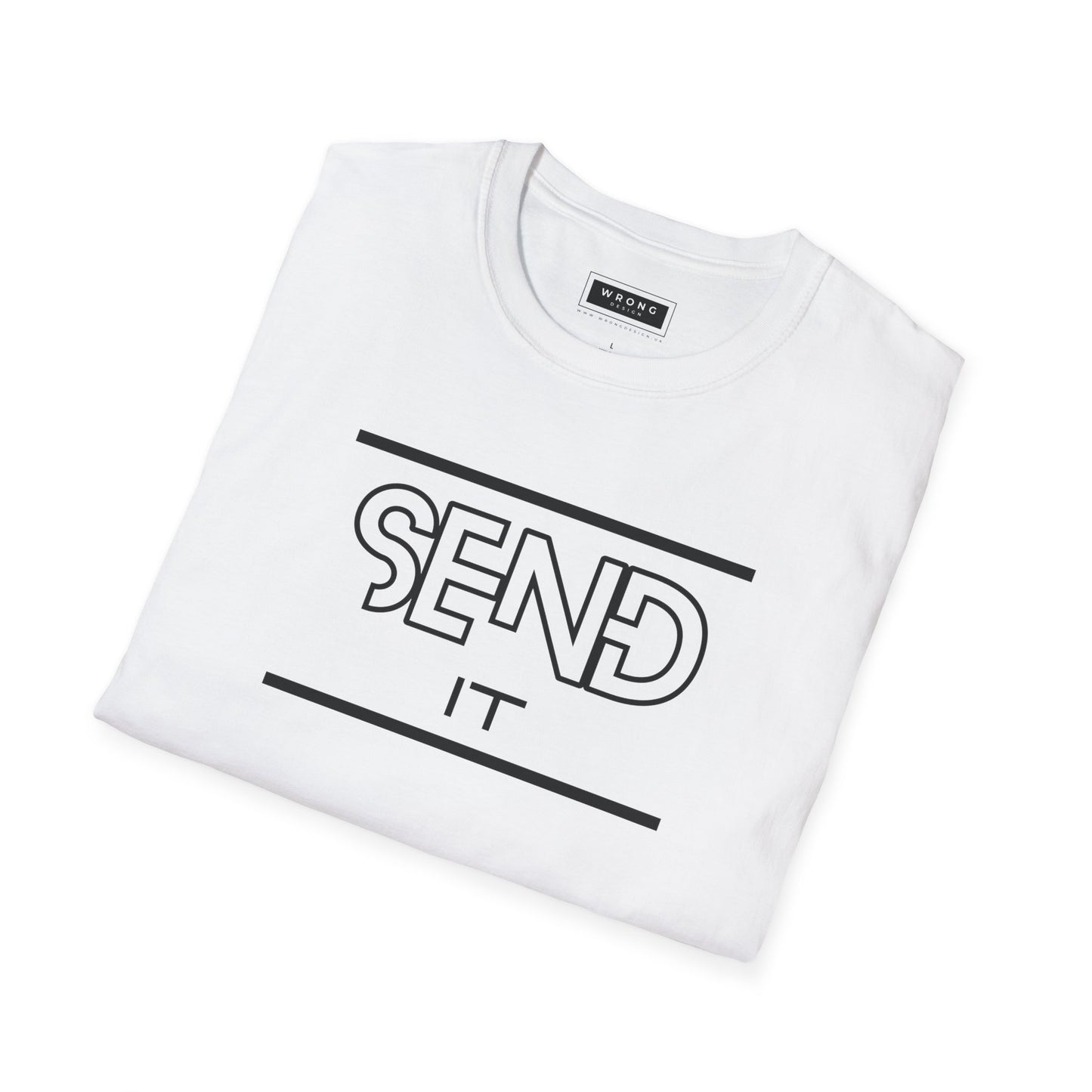 SEND IT Large Small Graphic T-Shirt