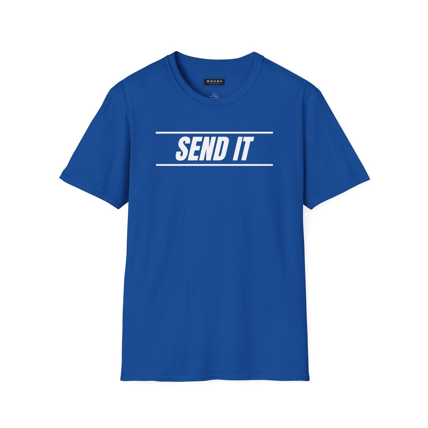 SEND IT Lines Graphic T-Shirt