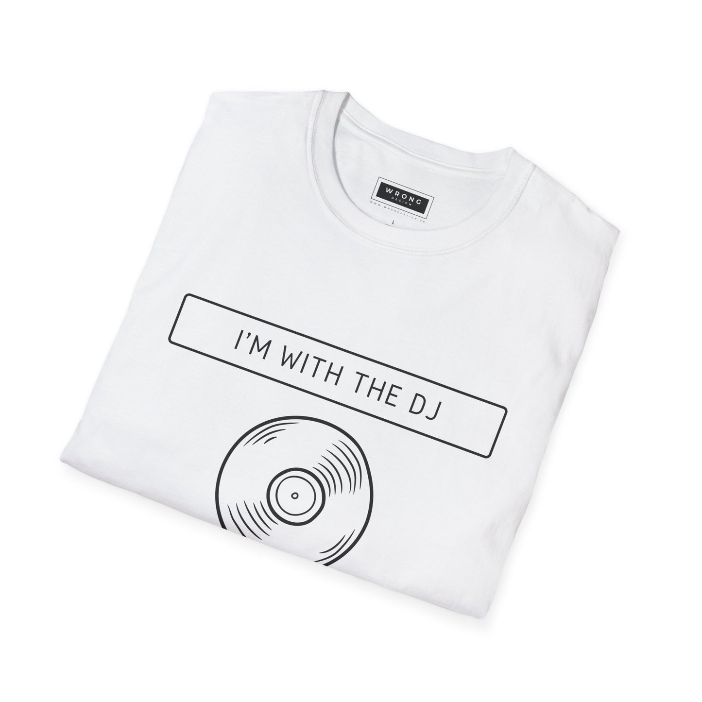 Clubbing & Rave Unisex T-Shirt - I'm With The DJ