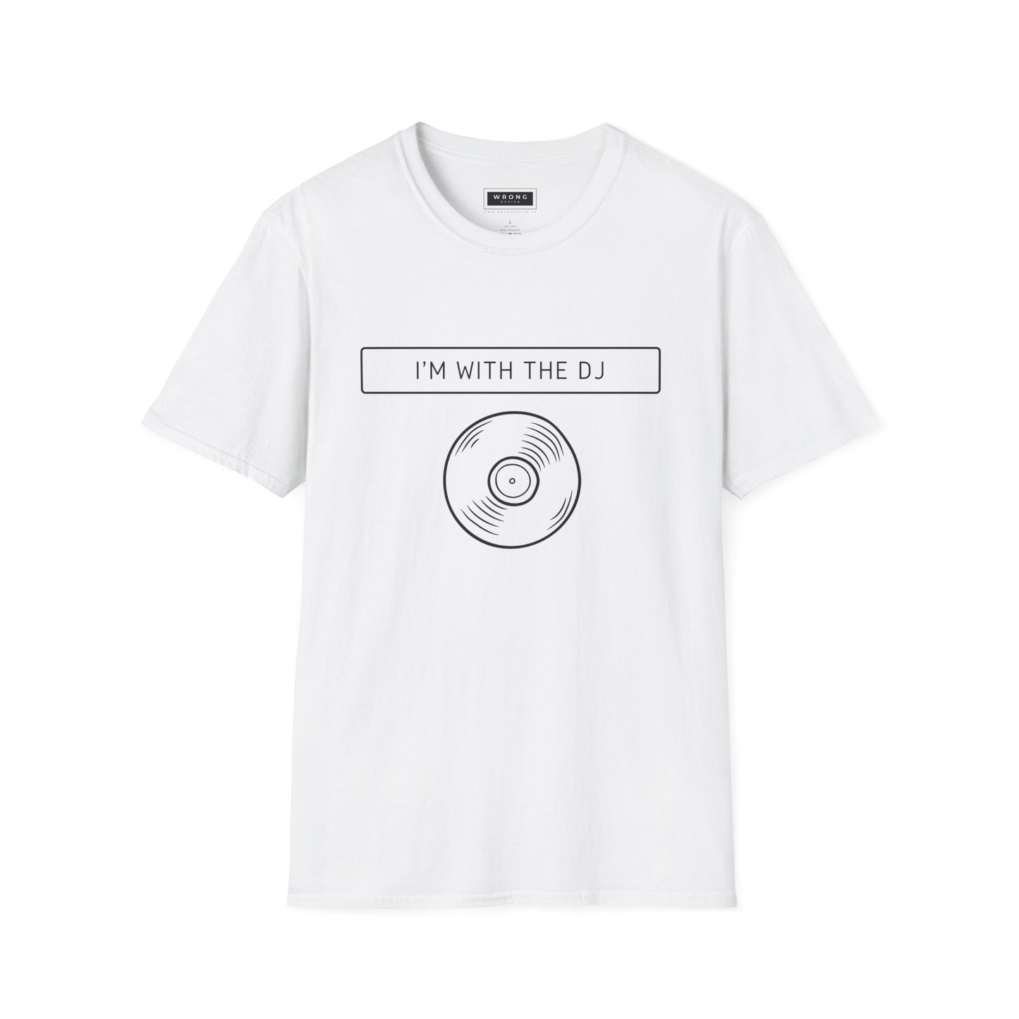 Clubbing & Rave Unisex T-Shirt - I'm With The DJ