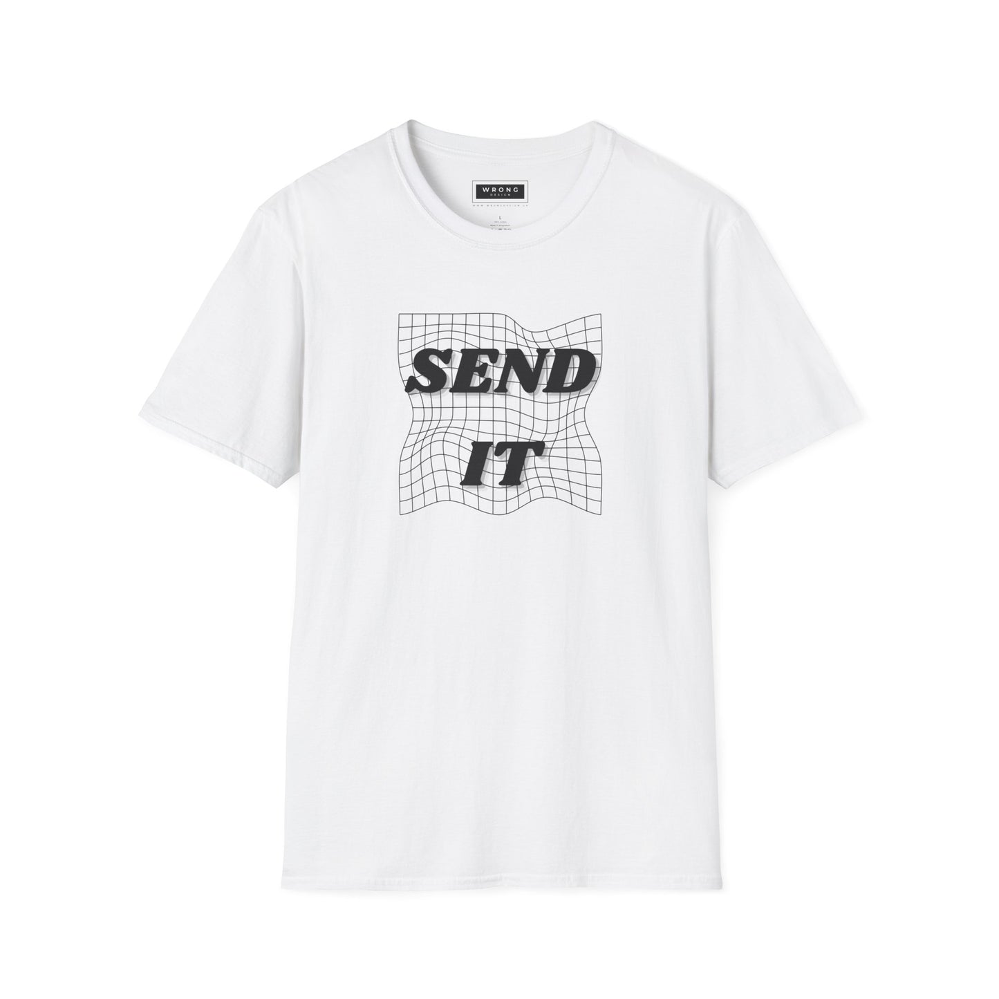 SEND IT Mesh Graphic T-Shirt