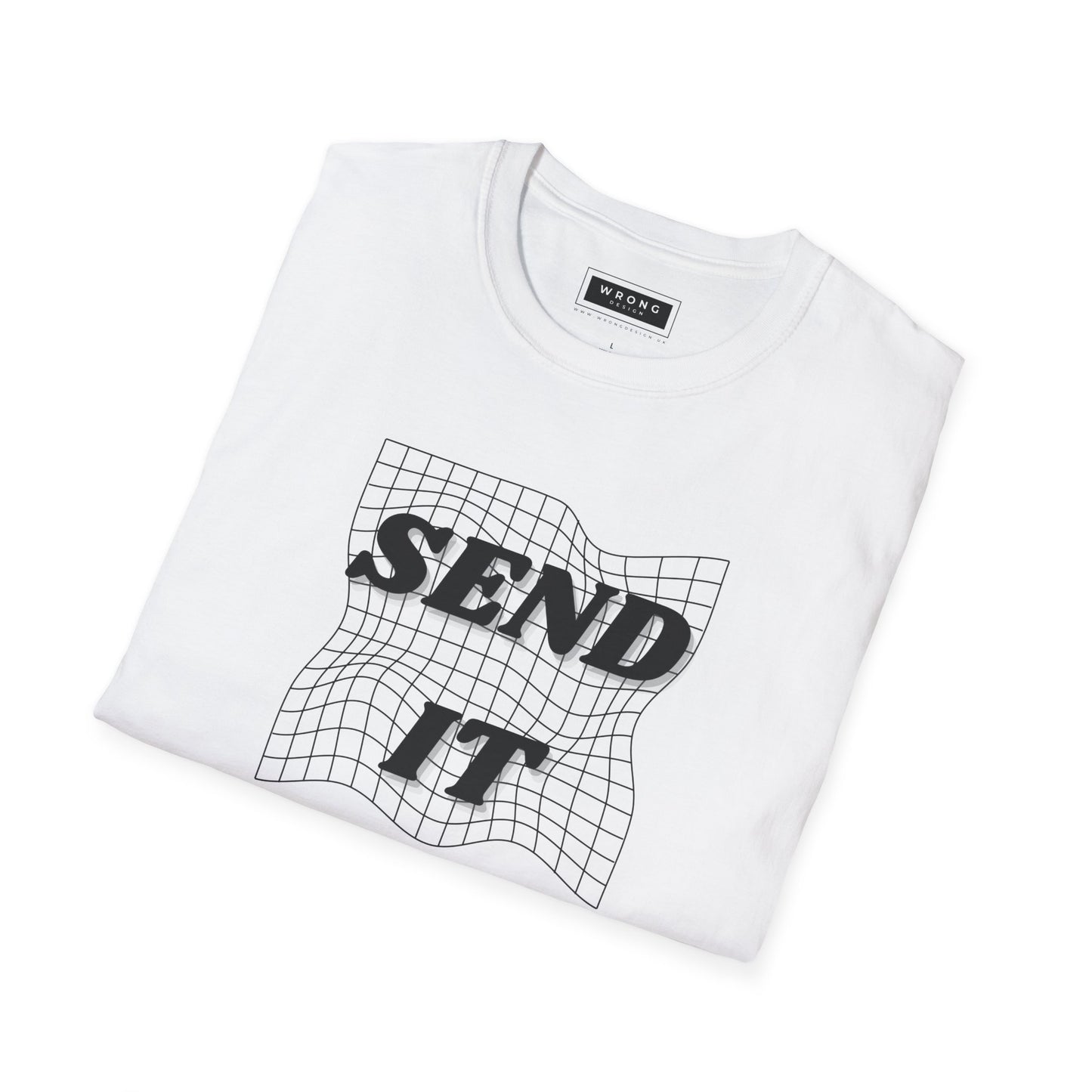 SEND IT Mesh Graphic T-Shirt