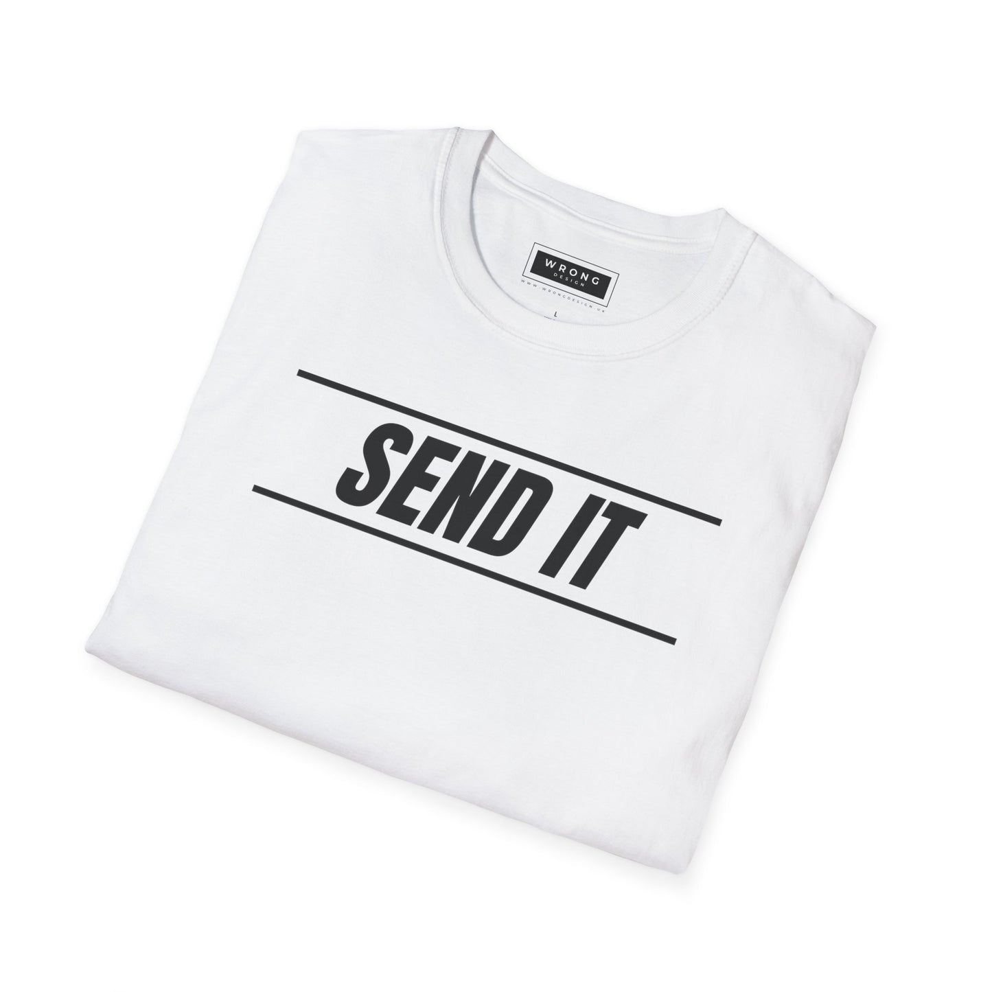 SEND IT Lines Graphic T-Shirt