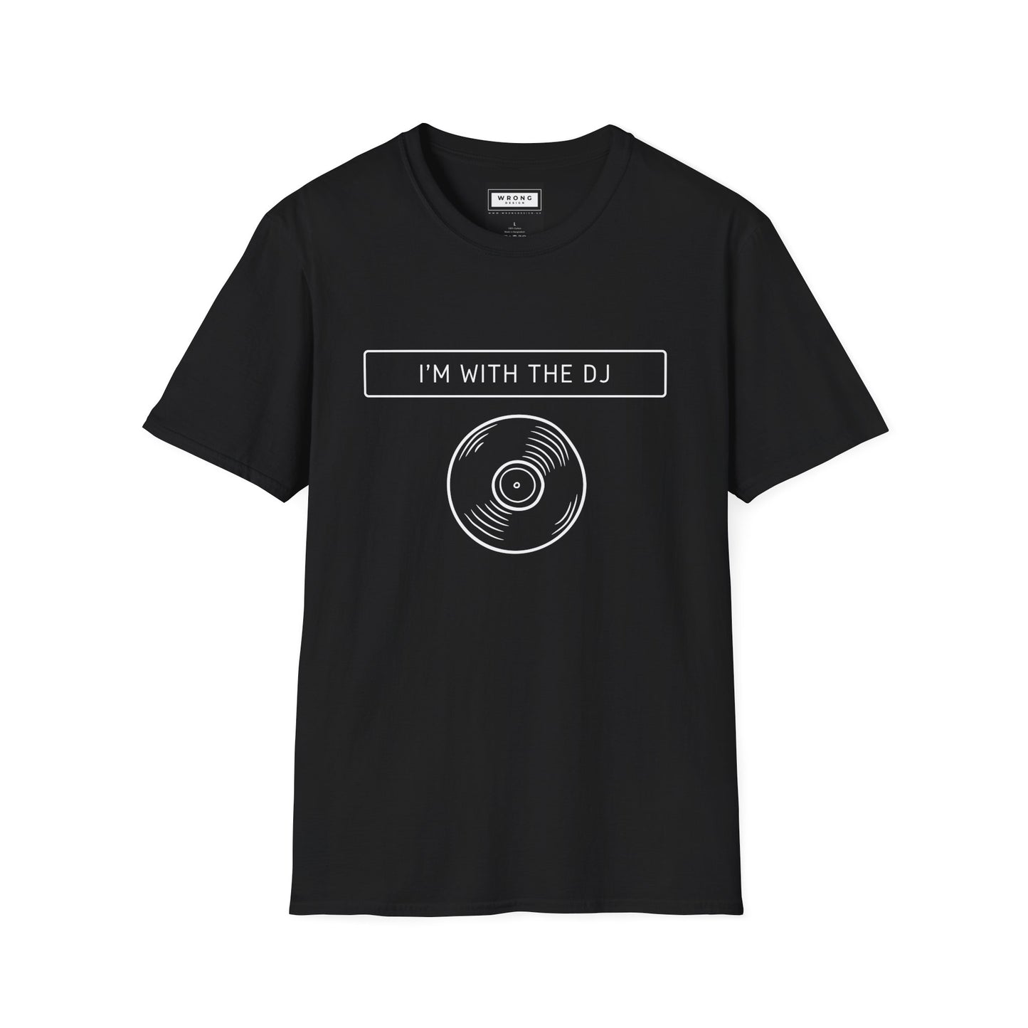 Clubbing & Rave Unisex T-Shirt - I'm With The DJ