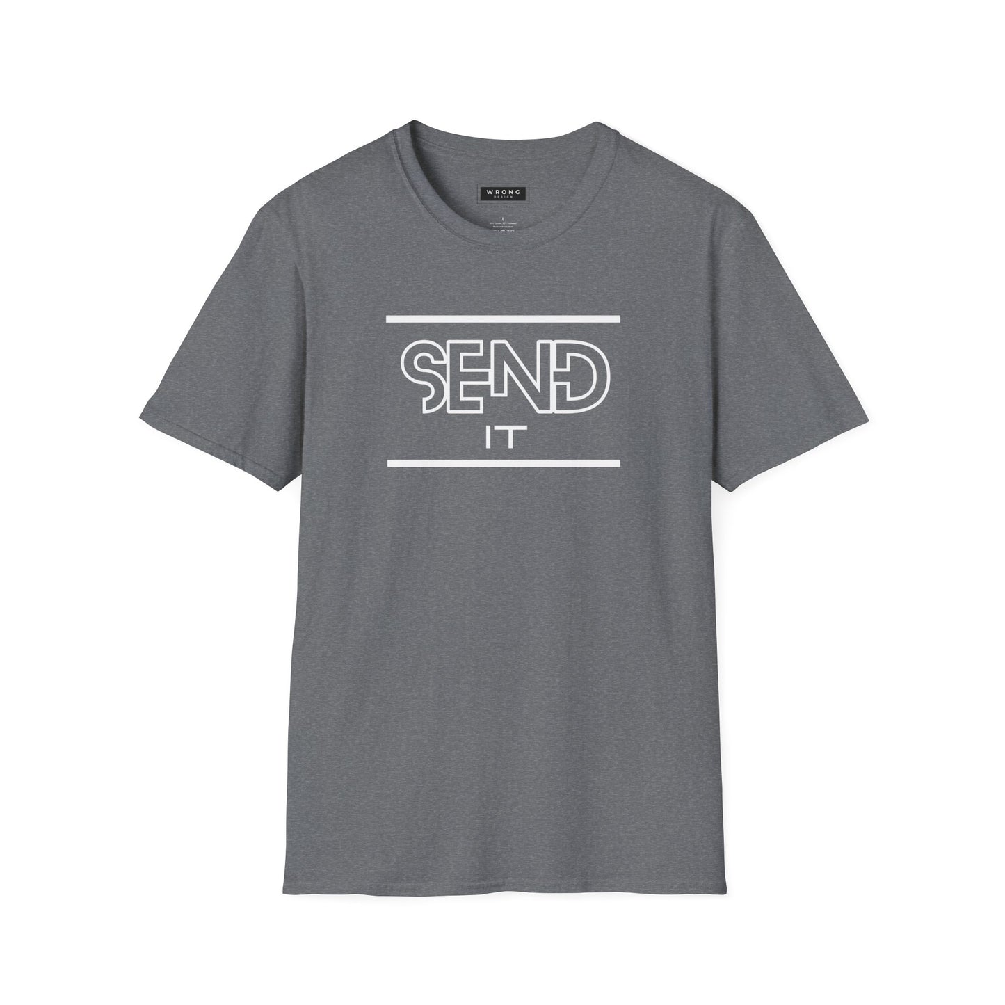 SEND IT Large Small Graphic T-Shirt