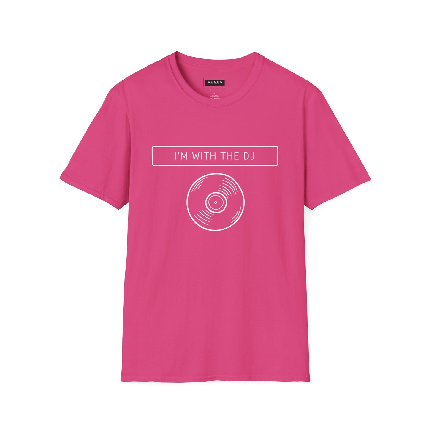Clubbing & Rave Unisex T-Shirt - I'm With The DJ