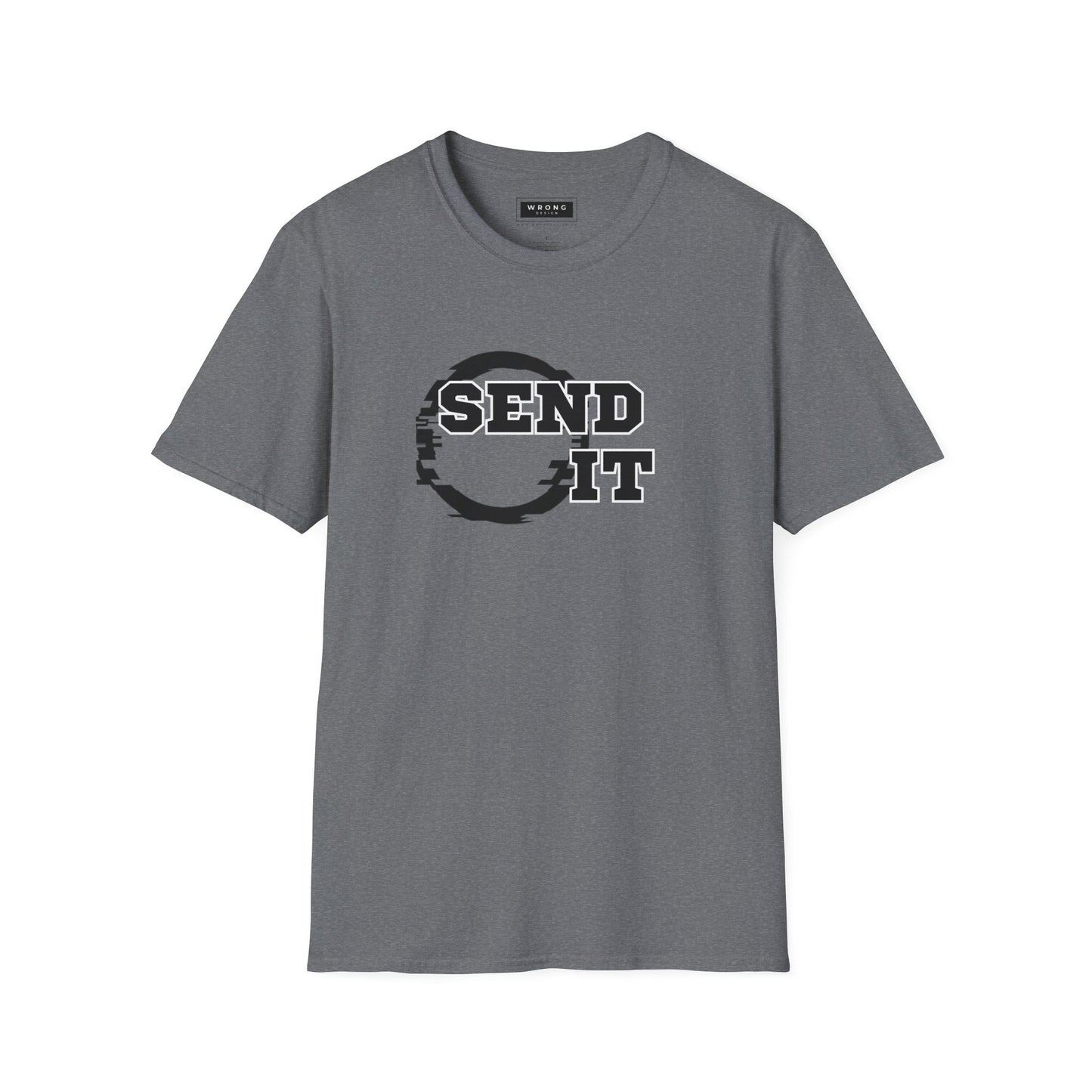 SEND IT Circle Graphic T-Shirt