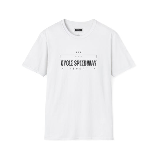Cycle Speedway T-Shirt - EAT, SLEEP, CYCLE SPEEDWAY, REPEAT