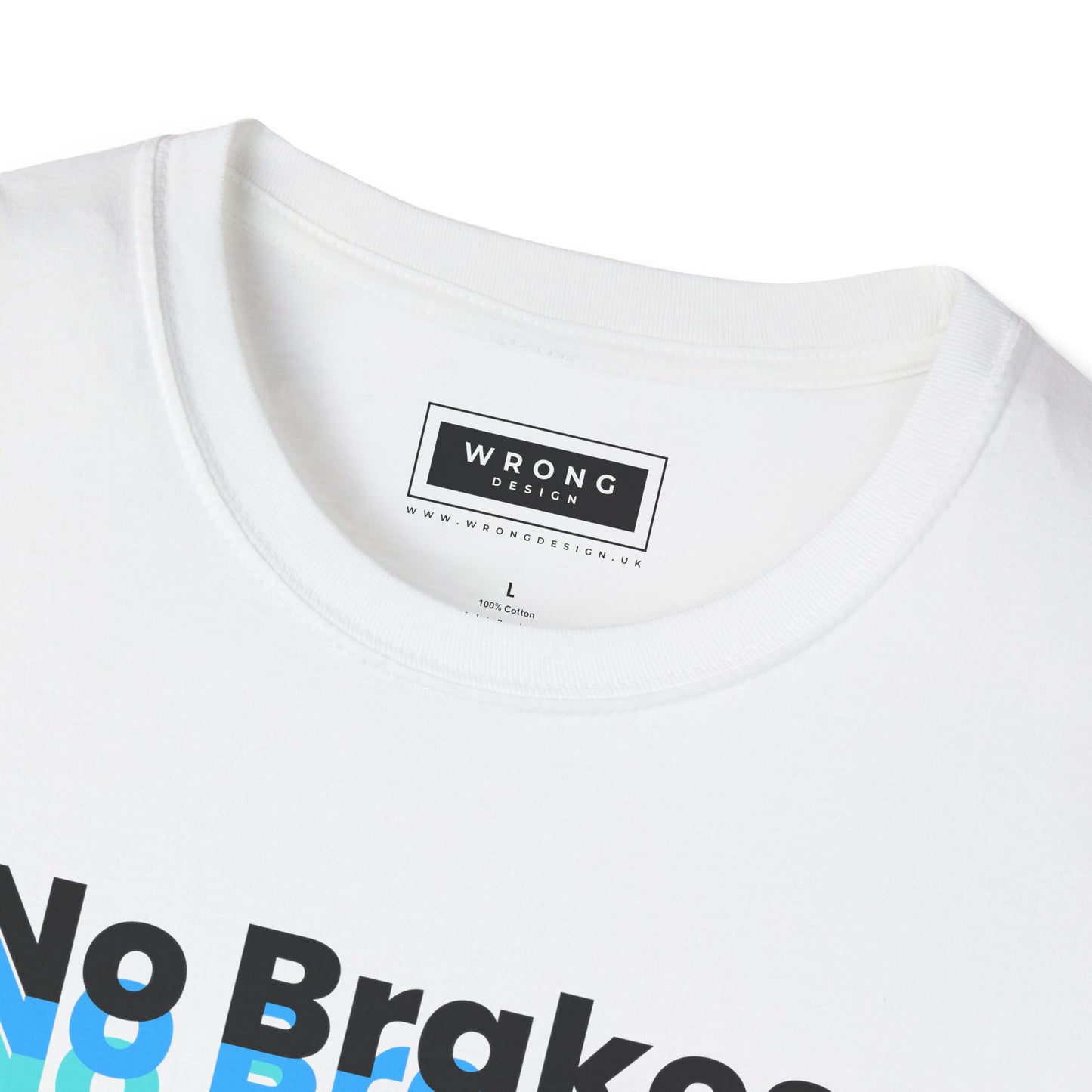 No Brakes Zero Fear – Graphic T-Shirt