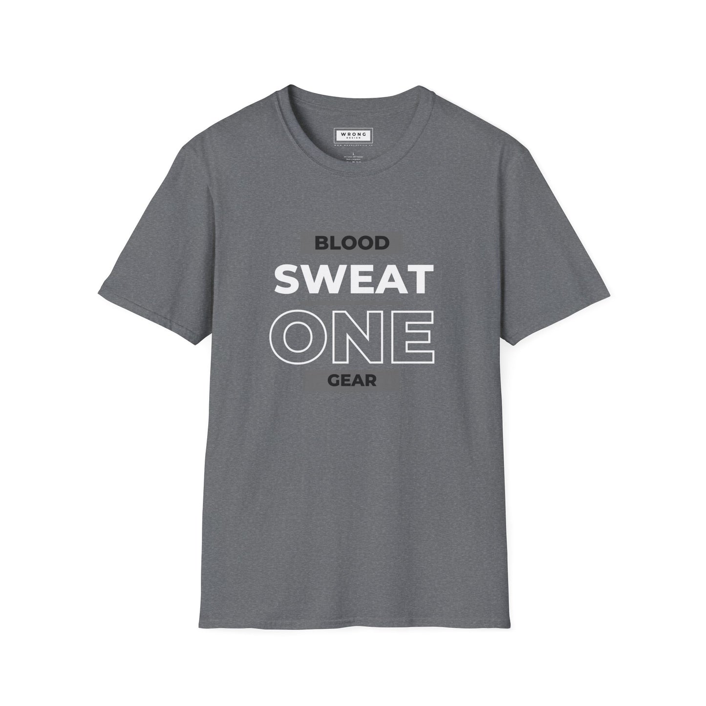 Blood, Sweat, One Gear – Graphic T-Shirt