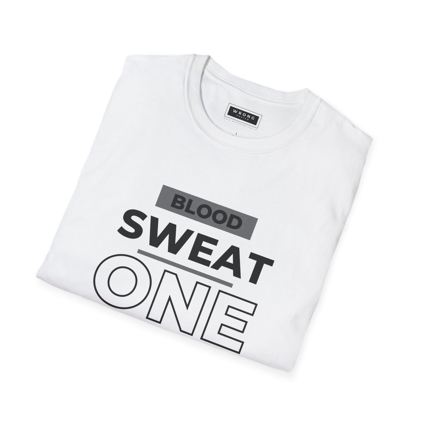 Blood, Sweat, One Gear – Graphic T-Shirt