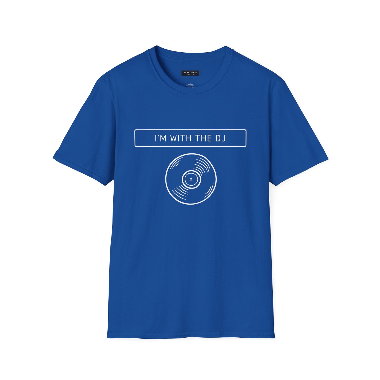 Clubbing & Rave Unisex T-Shirt - I'm With The DJ