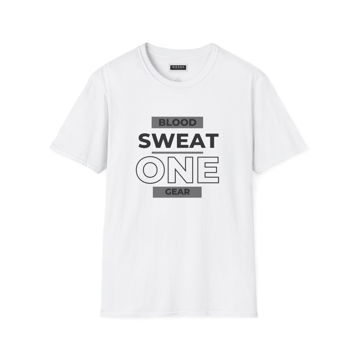 Blood, Sweat, One Gear – Graphic T-Shirt