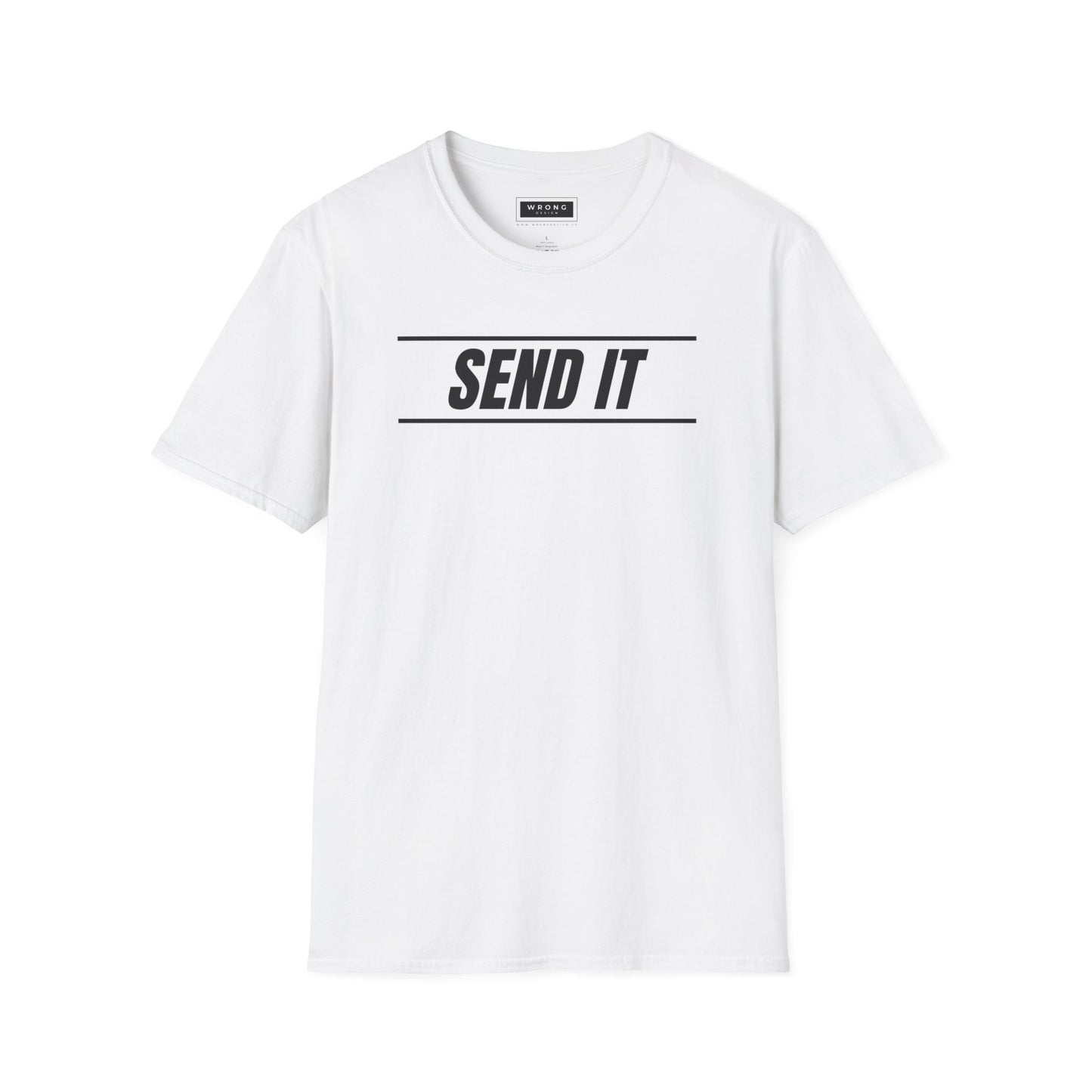 SEND IT Lines Graphic T-Shirt