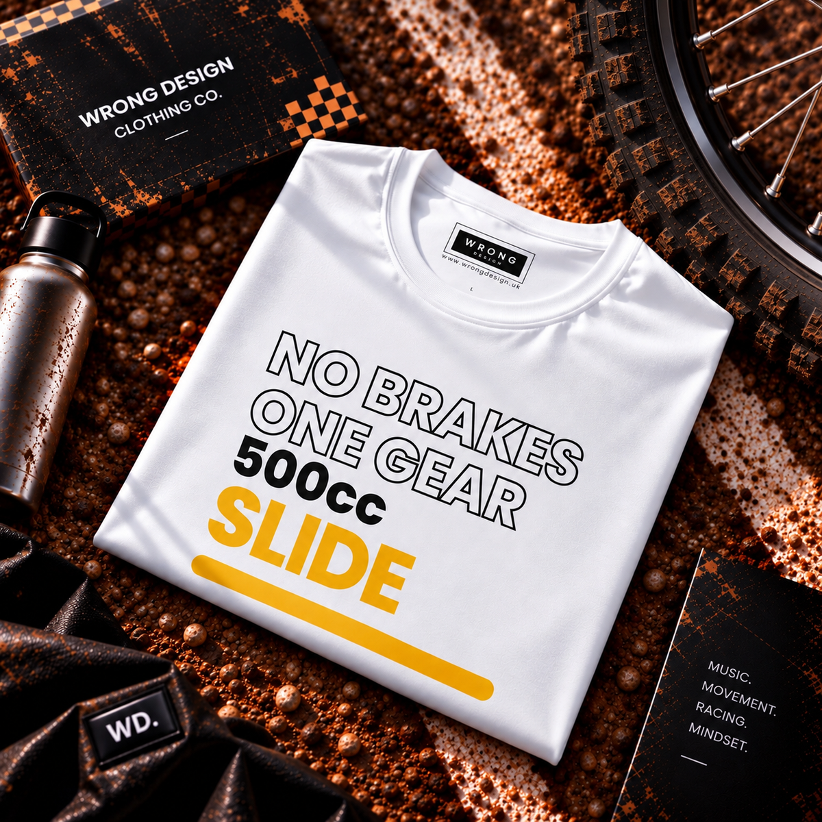 NO BRAKES One Gear 500cc Slide
