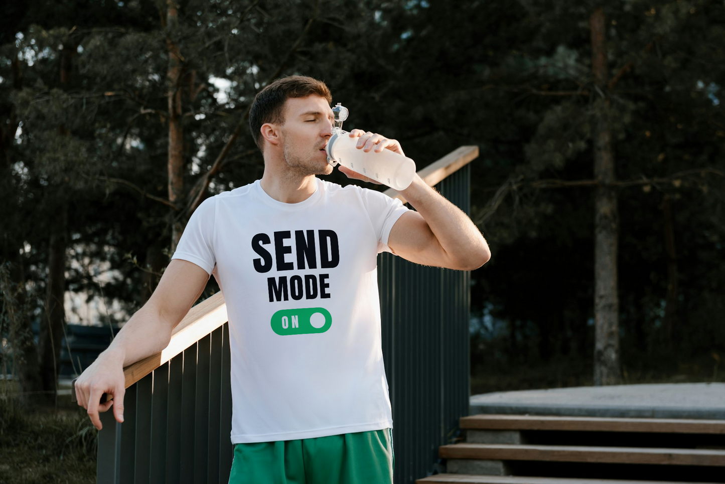 Send Mode On – Graphic T-Shirt